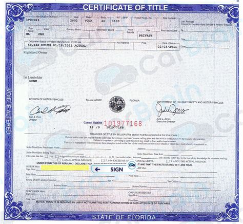 The dealer at the time had me fill out the standard form for a lost/duplicate <b>title</b>, and that was it. . How to sell a car in florida with electronic title